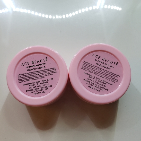 Ace Beaute Glimmer Eyeshadow Duo Set NEW - Picture 6 of 6